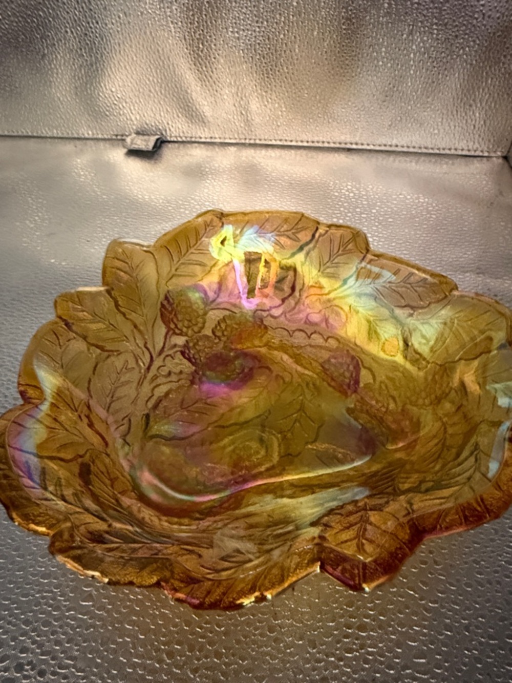 Vintage Indiana Glass “Loganberry”Candy Dish